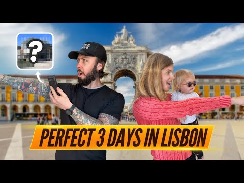 PERFECT 3 DAY ITINERARY in Lisbon, Portugal - What to do