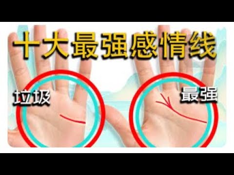 【十大最強感情線】