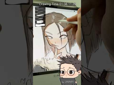 Drawing on iPad with Procreate