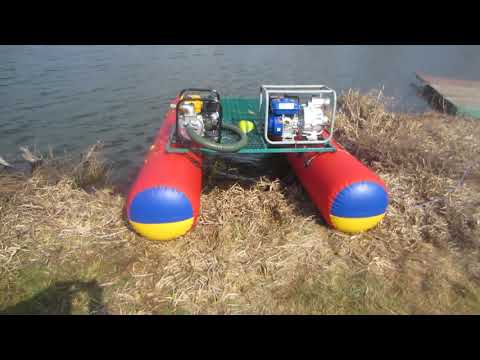 Продажа и аренда  мини земснаряда для углубления и намыва песка