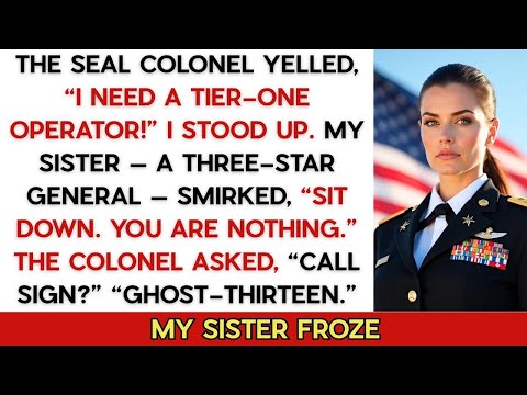 My Sister, A General Said “Sit Down, You’re a Nobody,” Until She Heard My Call Sign “Ghost 13”