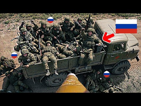 Ukrainian Azov FPV Drone Destroy Russian Truck Full of Troops! | Deep Behind Russian Lines