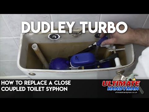 How to replace a close coupled toilet syphon |  Dudley Turbo