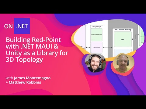 Building Red-Point with .NET MAUI & Unity as a Library for 3D Topology