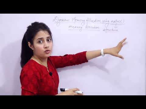 C_133 Dynamic Memory Allocation using malloc() | C Language Tutorials