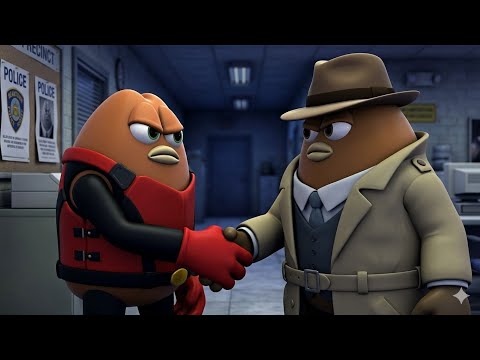 KILLER BEAN AND DETECTIVE CROMWELL MEET