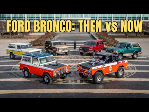 The Ford Bronco Legacy: A Full History + Modern Bronco Tour