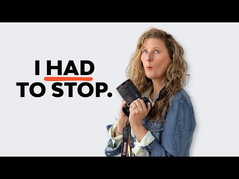 5 Things I Stopped Doing As A Photographer That Changed Everything