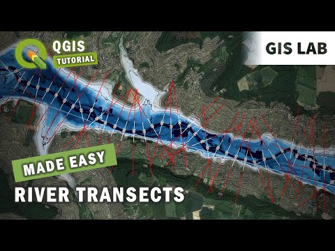 QGIS Hydrology: Create River Cross-Section Transects | Step-by-Step Tutorial (1/2)