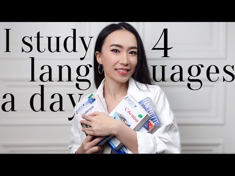 【Study Vlog】How do I study languages on a busy day? (subtitles)