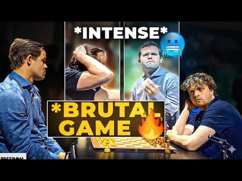 Magnus Carlsen vs Hans Niemann | When Genius Spoke on the Board! 🔥