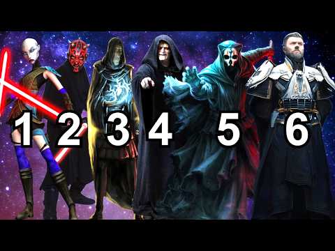 All 6 stages of the Sith fully explained
