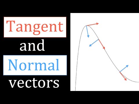 8: Tangent and Normal Vectors - Valuable Vector Calculus