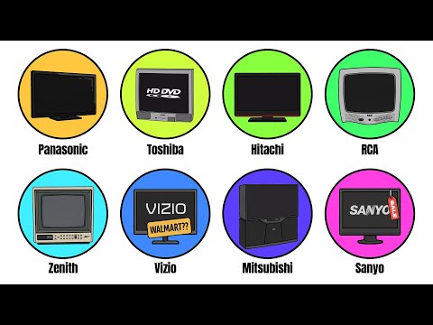 Every FAILED TV Brand Explained in 11 Minutes