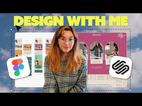 Design with me ✨ My full web design process using Figma & Squarespace