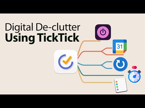 How TickTick simplified my productivity pack