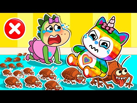🕵️‍♂️ Spike’s Bedbug Mystery! 🪲 Healthy Habits 🔥 Fire Spike Kids Stories