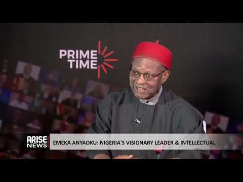 Emeka Anyaoku Through The Years: Between 1960 and 1966 Were the Golden Years of Nigeria 