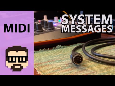 The MIDI Protocol: System Messages | Simon Hutchinson