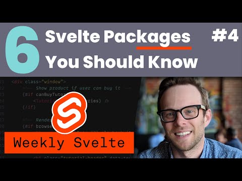 6 Svelte Packages You Should Know - Weekly Svelte