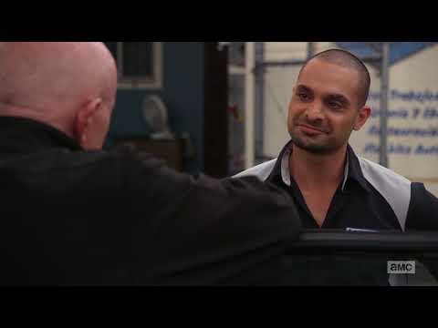 Better Call Saul S02E02-4 Mike Negotiates With Nacho Varga for the Return of Pryce's Baseball Cards