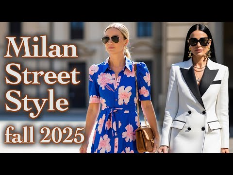 What People Are Wearing in Milan – September 2025 Street Style & New Fashion Collections
