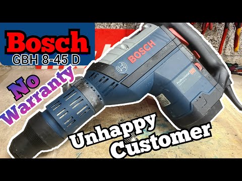 Broken Bosch Hammer with no warranty and a very unhappy Customer.  Simple or Expensive fix?