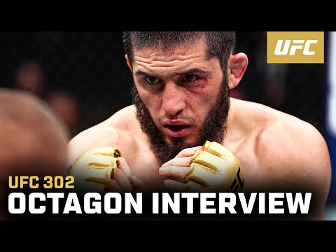 Islam Makhachev Octagon Interview | UFC 302