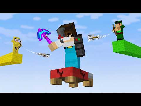 Minecraft, But On 1 Bedwars Block...