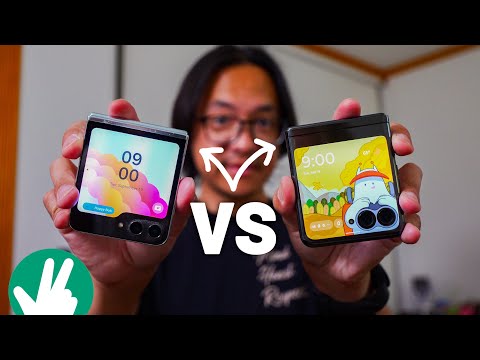 Samsung Galaxy Z Flip 5 vs Moto RAZR+: The great flip off!