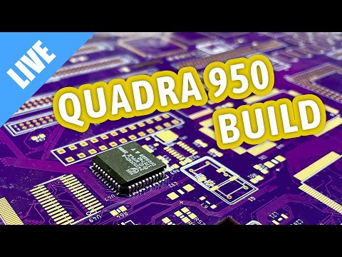 Building a Quadra 950 logic board from scratch! - Part 2 [LIVE]