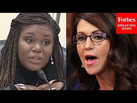 'She Just Called The Witness A White Supremacist!': Lauren Boebert Interrupts Cori Bush In Hearing