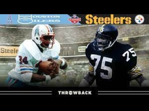 1979 AFC Championship: Houston Oilers at Pittsburgh Steelers - Three Rivers Stadium