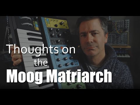 Thoughts on the Moog Matriarch