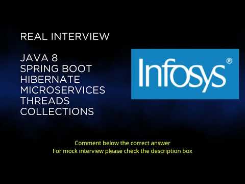 SELECTED | INFOSYS | java spring boot microservices hibernate interview | real time java interview