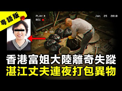 香港富姐大陸離奇失蹤 湛江丈夫竟連夜打包異物？｜粵語AI電影｜真實案件故事