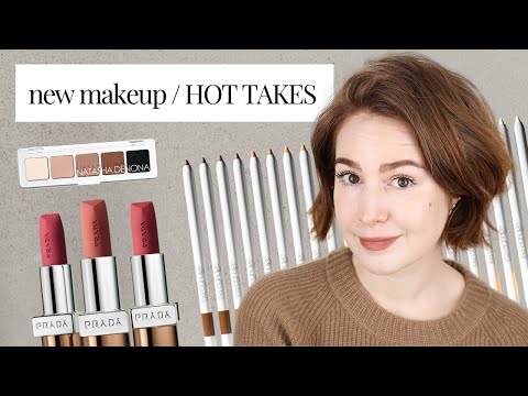 New makeup hot takes! Lisa Eldridge pinpoint concealer, Prada "brown" lipstick, MUFE rebrand?? etc