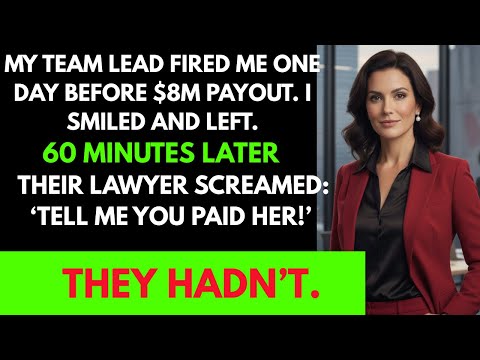 FIRED 1 Day Before $8M Bonus—Boss Smiled. Then His Lawyer Screamed: ‘DID YOU PAY HER?!