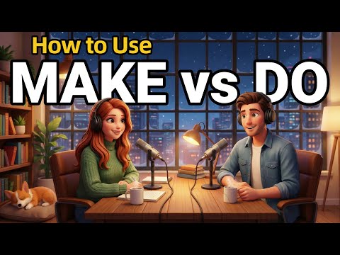 How to Use MAKE and DO in English ｜ Daily English Conversations | English Podcast