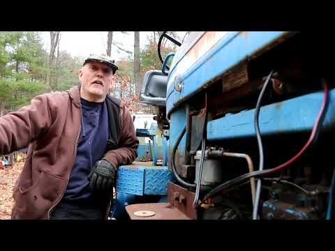 Ford 5000 Tractor lift lever friction disk replacement