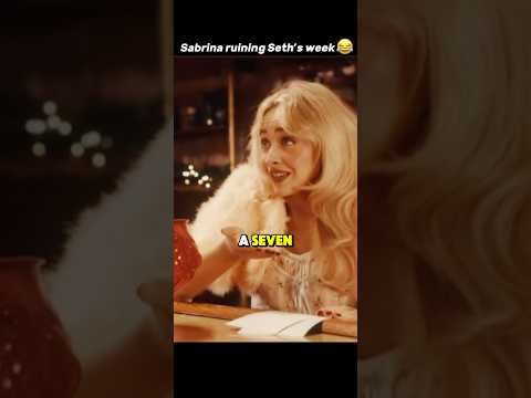 And then fixing it… 😅🔥 #sabrinacarpenter #funnymoments #sethmeyers #drinking