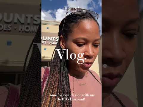 Part 2: Come for a quick ride to DDโs Discount with me!