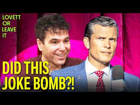 Did Lovett's Pete Hegseth Joke BOMB?