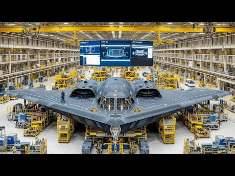 Inside America’s $2 Billion Stealth Bomber Factory