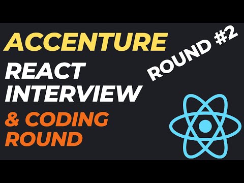 Accenture ReactJs Interview (2nd Round) | 🎉 Selected | ReactJs & Javascript #reactinterviewquestions