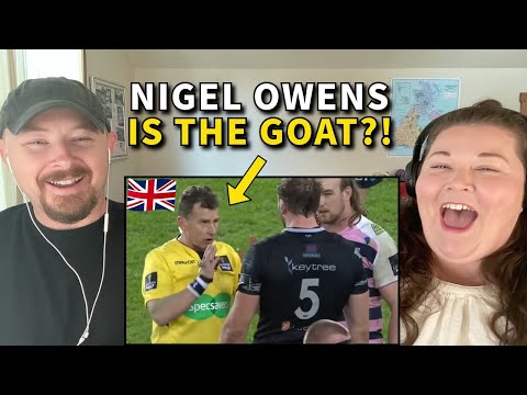 Americans React: Nigel Owens Proves Why He’s a Rugby Referee Legend