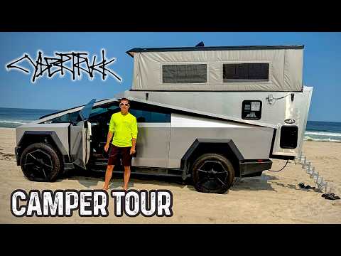 Off-Grid Luxury! Touring the INSANE Cyber Phoenix Cybertruck Camper - What Do You Think?