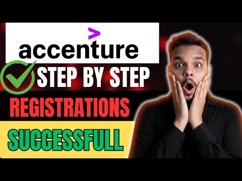 Accenture Step By Step Registrations | How to Do Accenture Registration | Accenture Hiring 2025