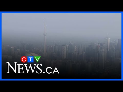 How prairie wildfires caused Toronto and Montreal to have some of the world's worst air quality