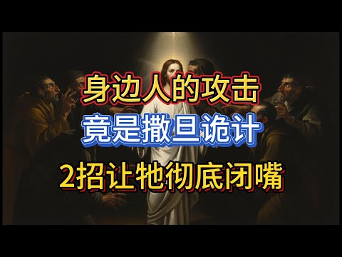 上帝揭示：身边人对你的攻击，竟是撒旦的诡计？用这2招让它彻底闭嘴。